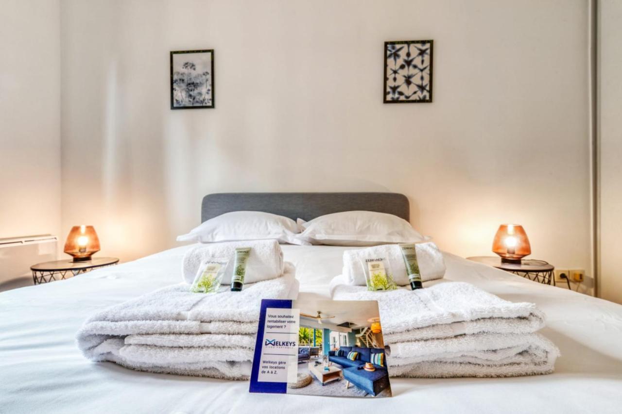 شقة 2Br In Toulouse Colors With Balcony - Welkeys المظهر الخارجي الصورة